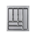 Вкладыш 50/490 шуфлядный пластиковый COMFORT металлик (435*490) РП