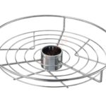 Корзина на трубу d50 центральная d350 хром AKS