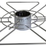 Корзина на трубу d50 для бокалов (тип 1) хром AKS