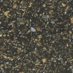 Столешница Черная Бронза С514 GL, 4200×600×38 мм, Ultradecor